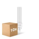 Voordeelpak 10x Noxion Lucent PL-C LED 5.2W - 830 Warm Wit | 2-Pin - Vervangt 18W