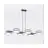Emibig Hanglamp Drumz Staal Grijs | Geschikt voor 6x E14 - Max 10W