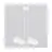 Emibig Hanglamp Boom Staal Wit | Geschikt voor 4x G9 - Max 8W