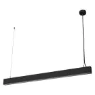 Ledvance LED Office Line Cuboid Plafond Zwart 42W 4400lm - 840 Koel Wit | 3-Staps Dimbaar 