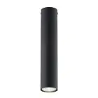 Emibig Plafondlamp Tecno Staal Zwart | Geschikt voor 1x GU10 - Max 8W
