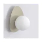 Emibig Wandlamp Ovo Staal Bruin | Geschikt voor 1x G9 - Max 8W
